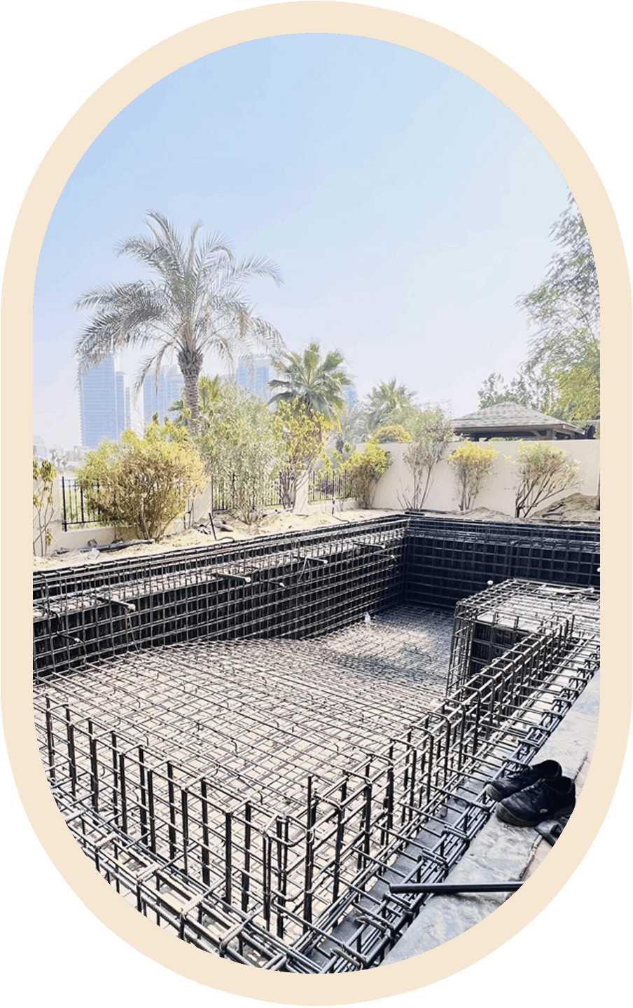 Pool Construction Real Living UAE